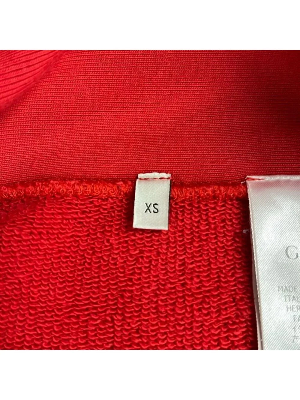 Gucci Hoodie Red Black XS